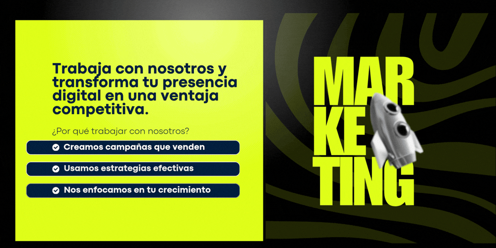 post instagram agencia marketing digital profesional moderno fucsia (640 x 640 px)
